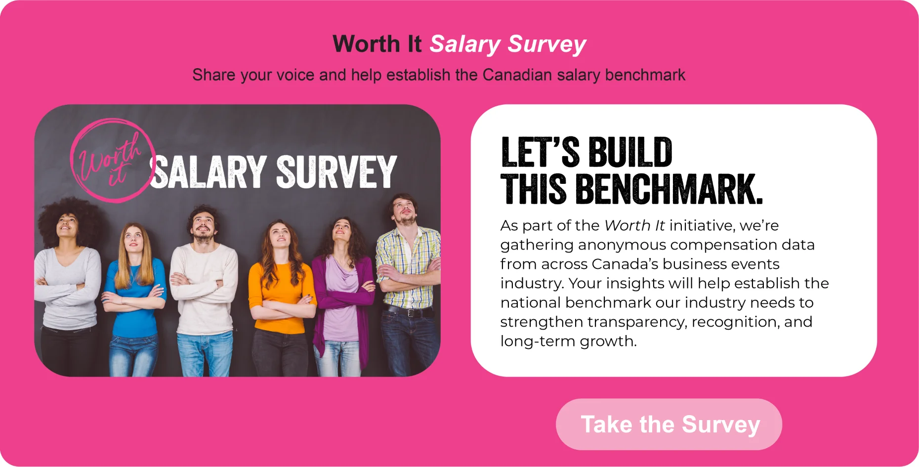 Worth It Salary Survey: Share your voice and help establish the Canadian salary benchmark